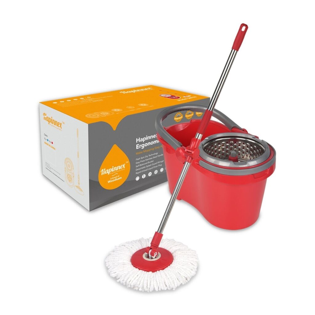 Hapinnex Magic Ergonomic Spinning Mop