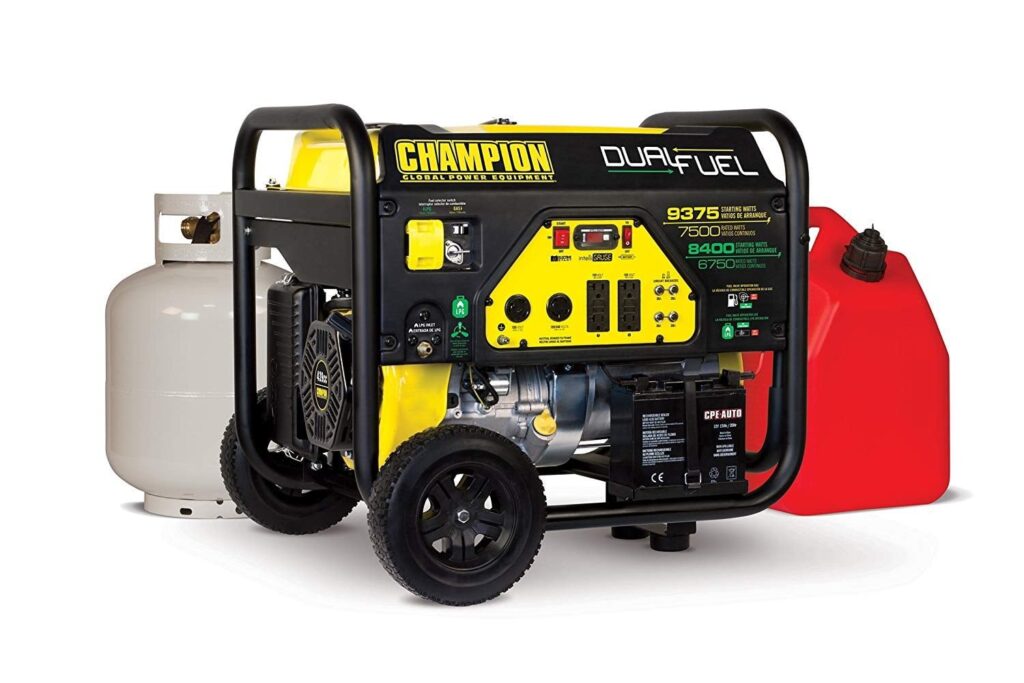 Champion 7500 Watt Best Dual Fuel Portable Generator Review