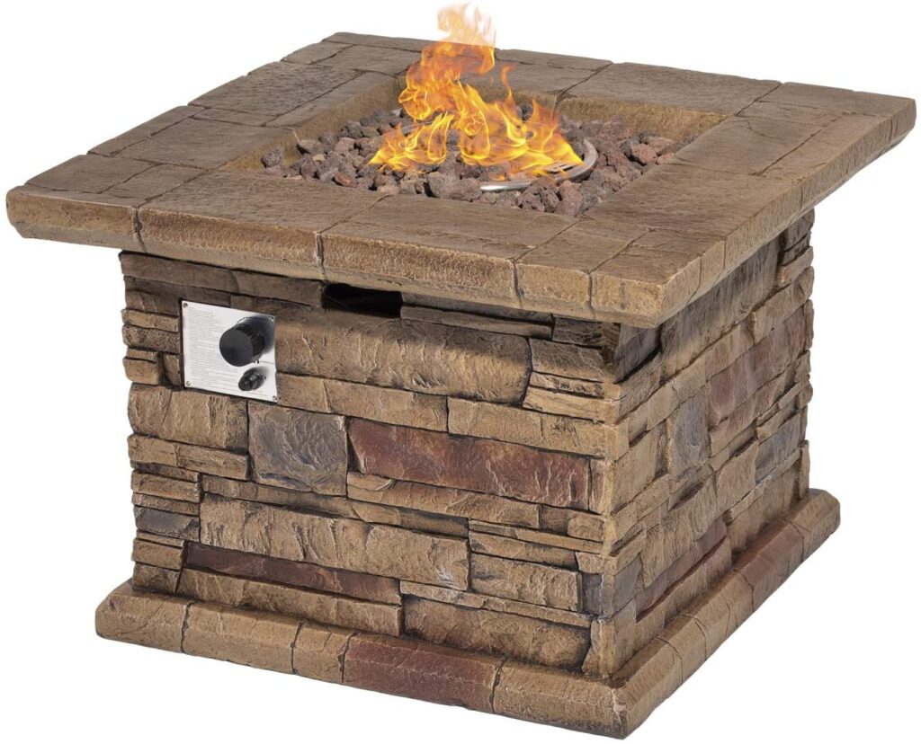 Sunbury Stonecrest Patio Fire Pit Table