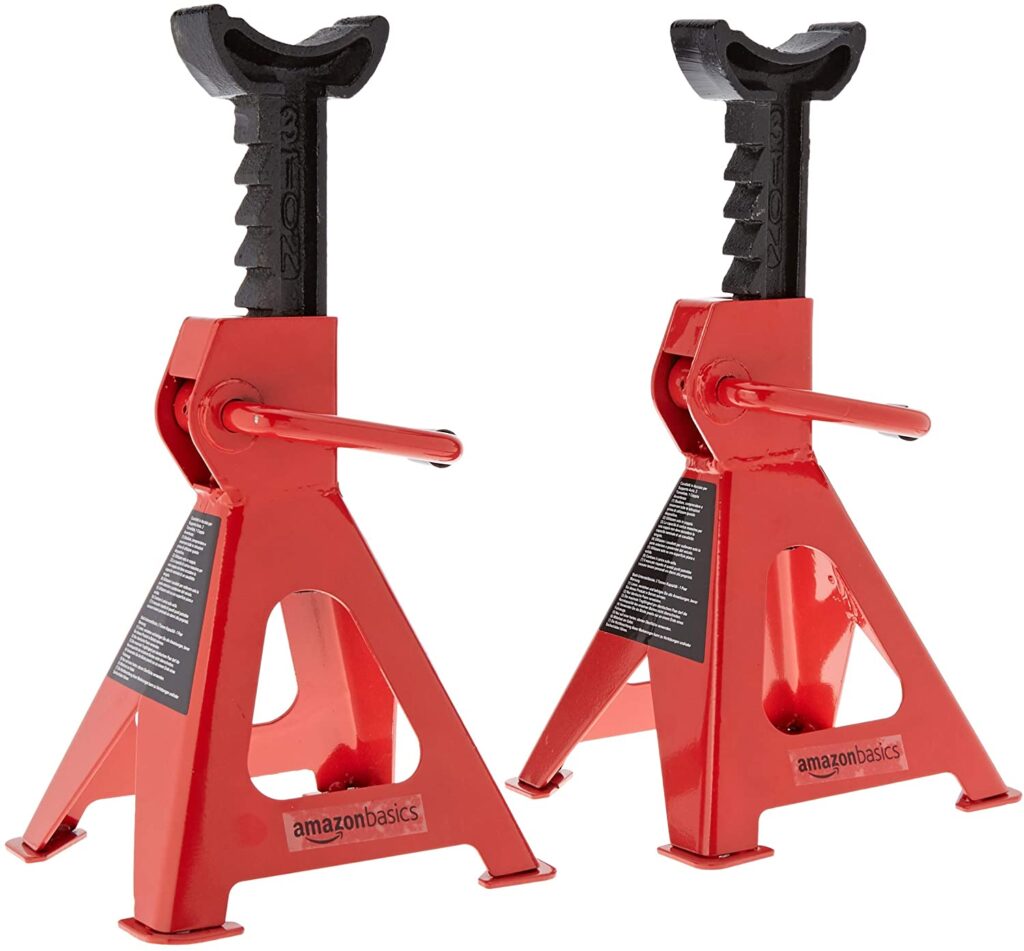 Amazon Basics 3 Ton Steel jack Auto Stands