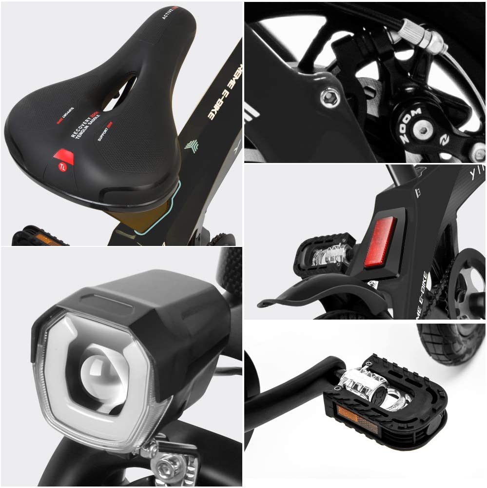 I3 Carbon Fiber Electric Bicycle By YINGLU