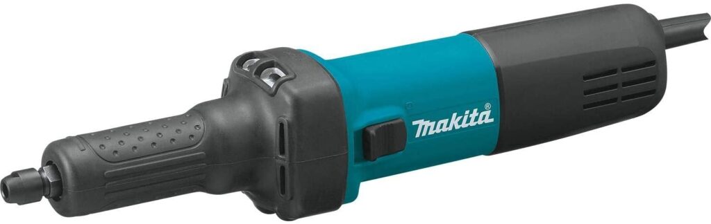 Makita GD0601 1/4" Die Grinder, with AC/DC Switch,Blue