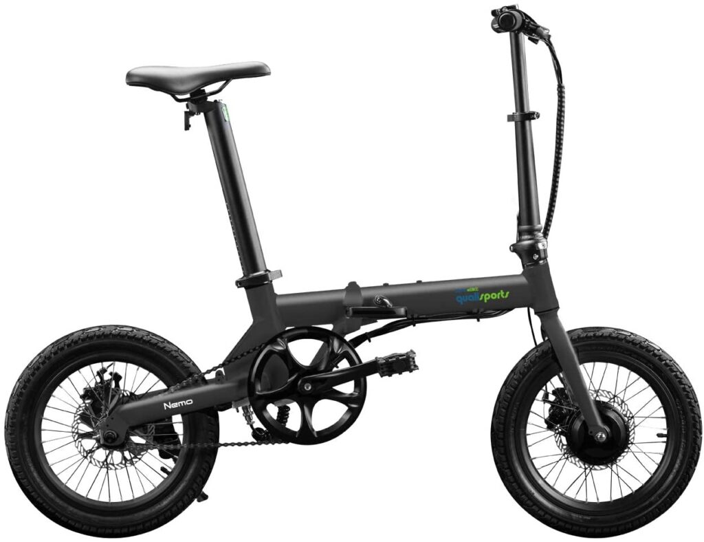 Nemo Folding Electric Bicycle By Qualisports
