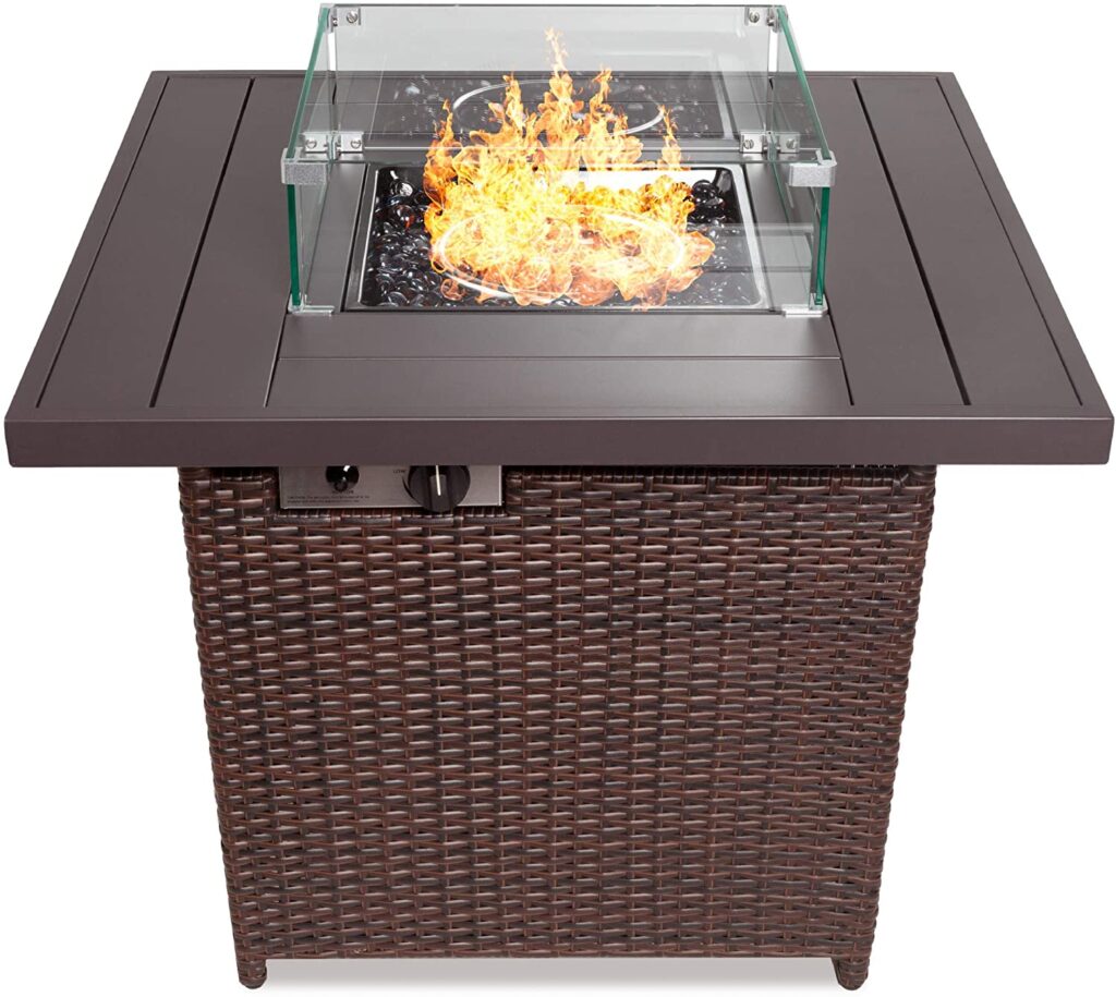 Best Choice 50,000 BTU Propane Firepit Table