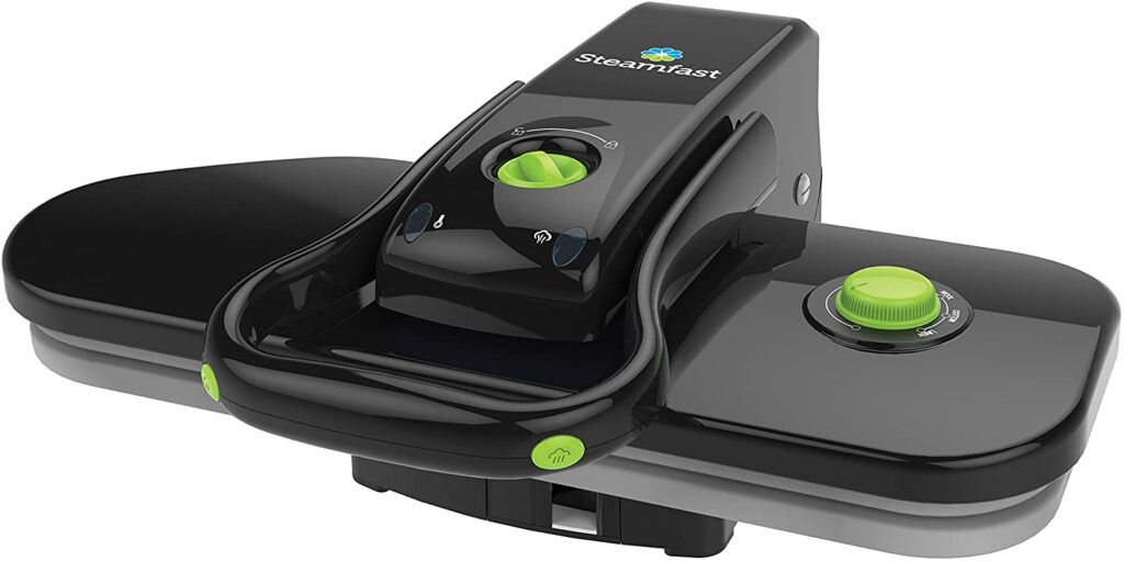 the SF-623 Steam Press with Multiple Fabric Settings and Steam Burst Function